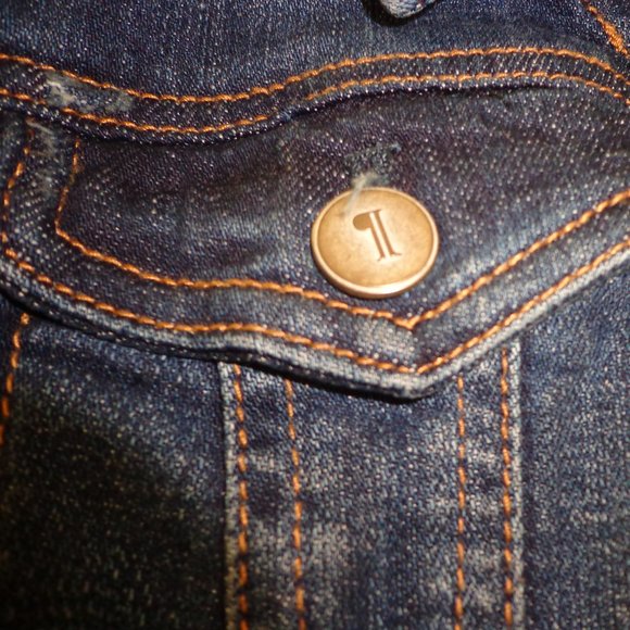 FIRM NWOT Anthropologie Pilcro & the Letterpress Avie Dm Jacket SP Leather Tabs - Picture 8 of 16